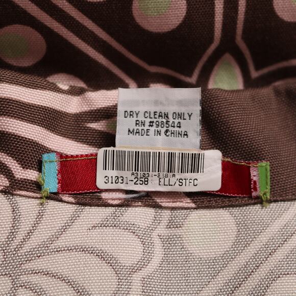 Anthropologie Beth Bowley Silk Blend Floral Shirt Dress Brown Pink Belted Size 4 - Picture 8 of 9